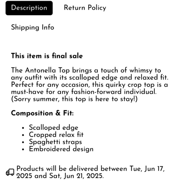 NWT MINKPINK Antonella Ivory Crochet Lace Top Size XS - Picture 7 of 8